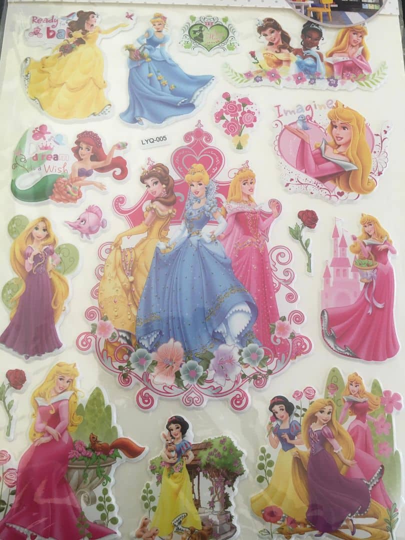 Princess Cartoon Sticker