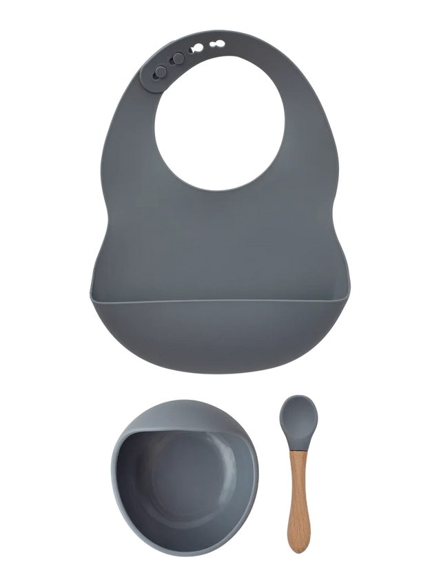 Milk it Baby Bib & Bowl Set (4 colors available)