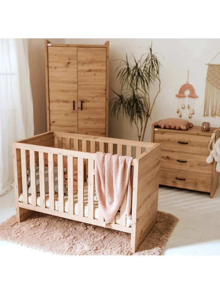 Crib Olivia Collection White 120x60 cm
