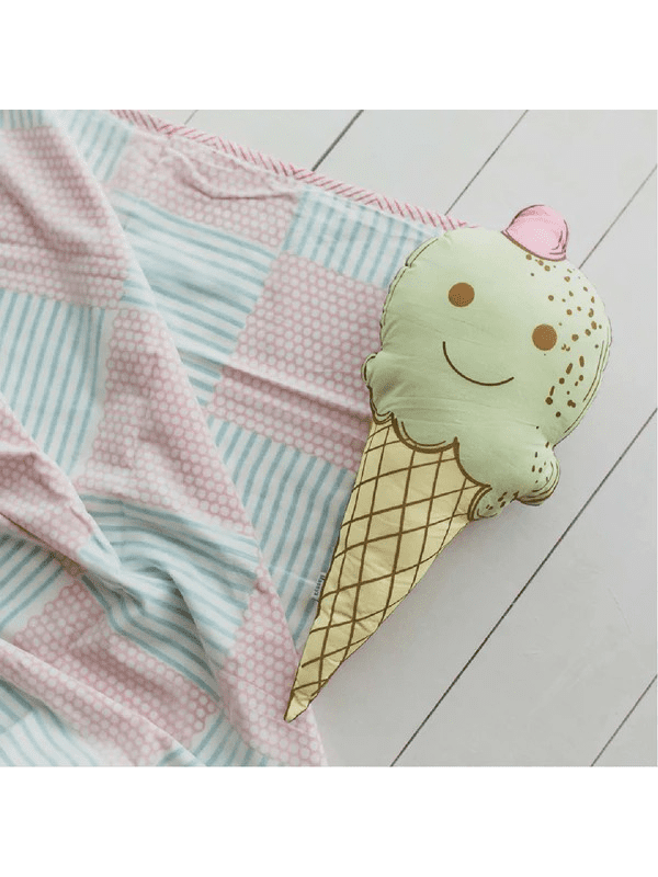 Large Ice Cream Cone Pillows (3 colors available)