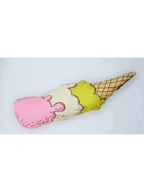 Small Ice Cream Cone Pillows (3 colors available)
