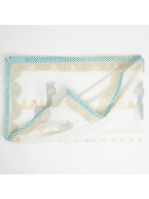 My Best Gira Friend the Giraffe Blanket - Yellow