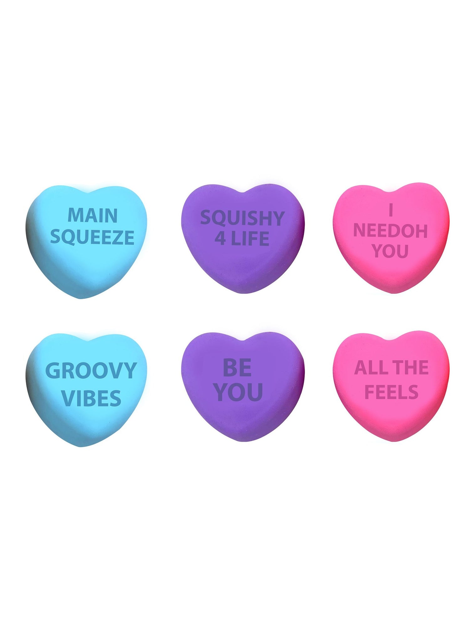 Schyllling NeeDoh Color Change Squeeze Heart