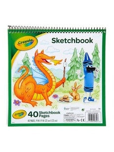 Crayola Kid's Sketchbook, 40 Pages