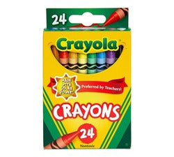 Crayola Classic Nontoxic Crayons, 24 Count