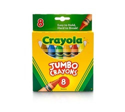 Crayola Jumbo Crayons, 8 Count
