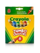 Crayola Jumbo Crayons, 8 Count