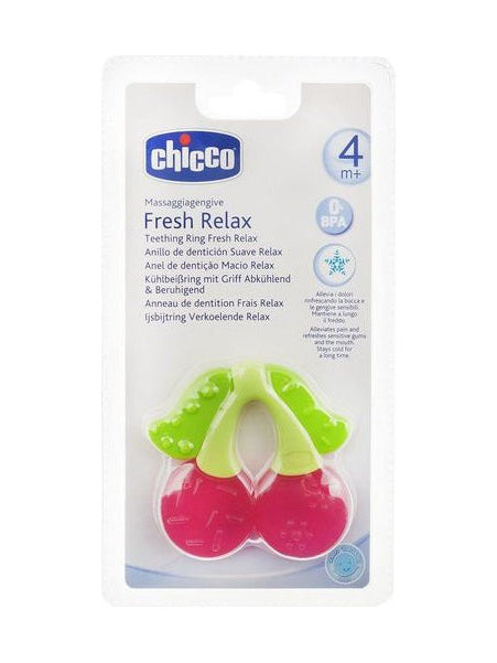 Chicco Fresh Relax Teether- Cherry