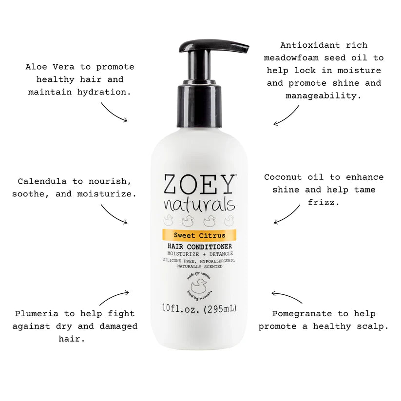 Zoey Naturals Sweet Citrus Hair Conditioner- 295ml