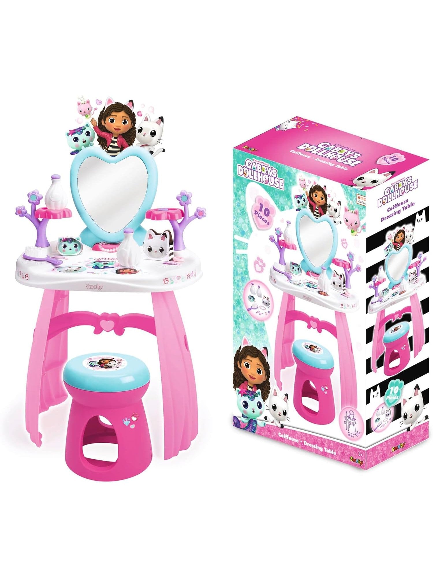 Gabby Dressing Table and Accessories (Outer Carton Torn)