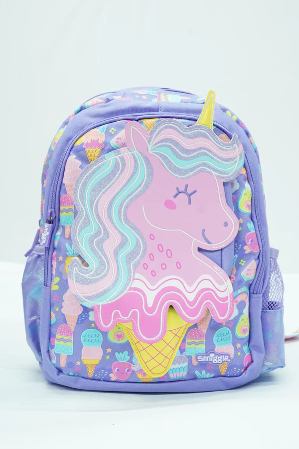 Smiggle Unicorn School Bag- 14 Inches