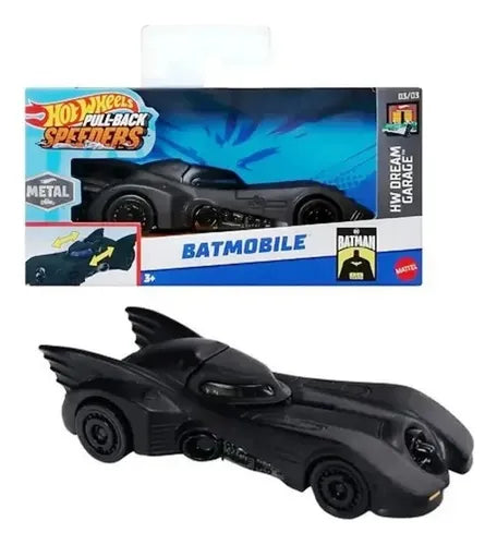 Hot Wheels Pullback Speeders Batmobile 3+