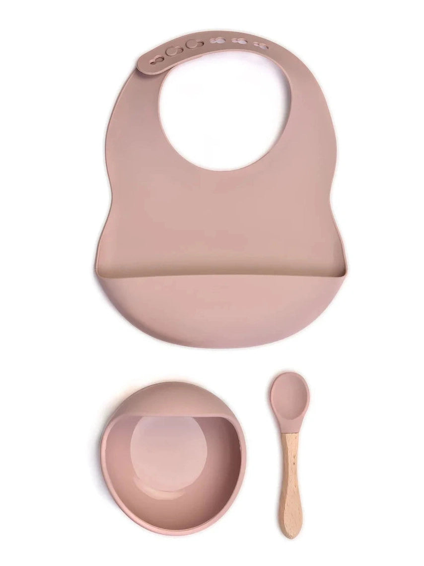 Milk it Baby Bib & Bowl Set (4 colors available)