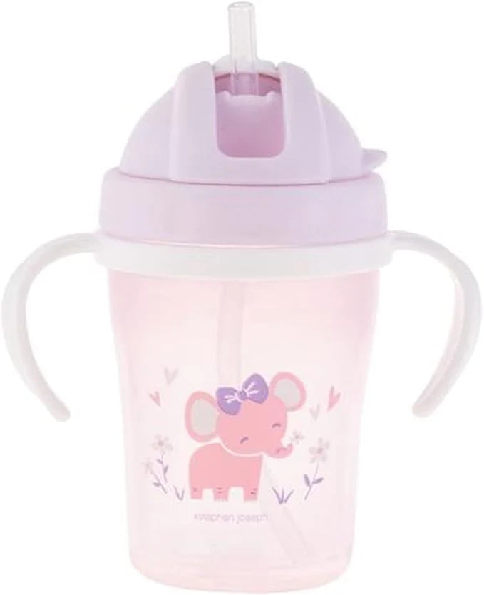 Stephen Joseph Flip Top Sippy Cup (Available in 4 different designs)