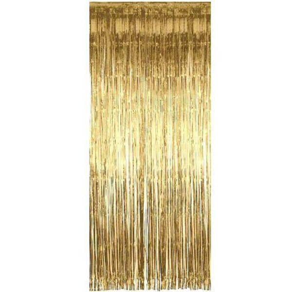 Party Supply Metallic Foil Fringe Curtain Decorations