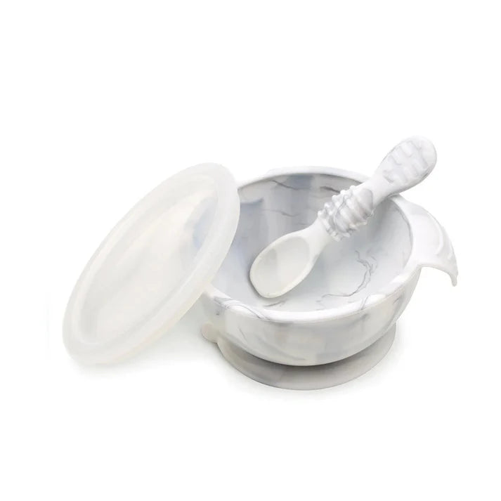Bumkins Silicone First Feeding Set (6 colors available)