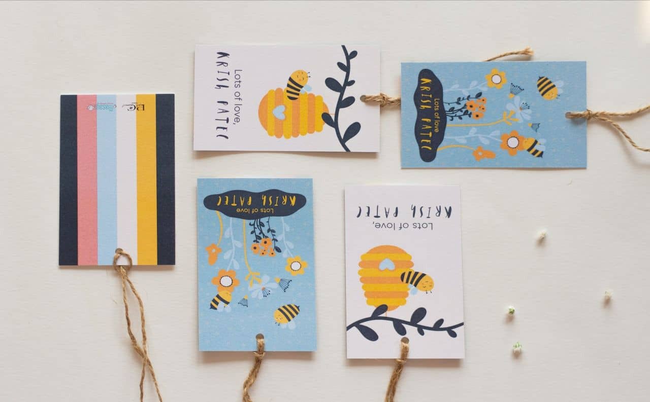 Gift Tags - Bee Yourself (Pastel - Pack of 10)