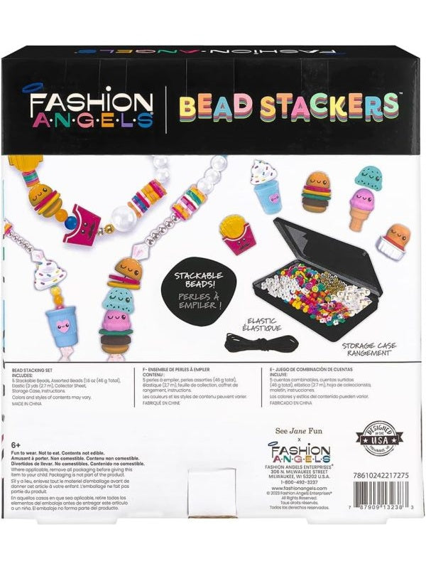 Fashion Angels – Bead Stackers, Fast Food Kit