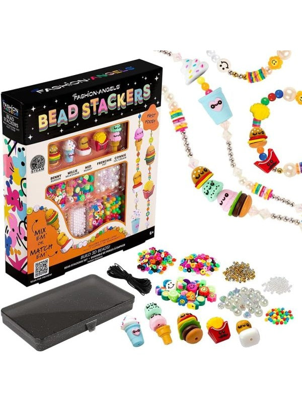 Fashion Angels – Bead Stackers, Fast Food Kit
