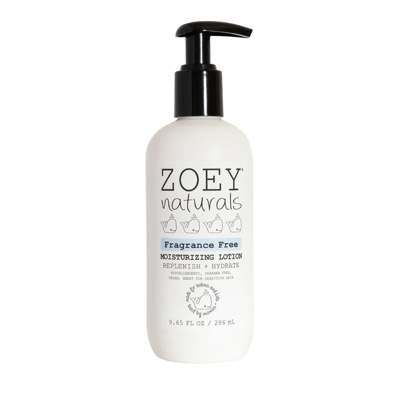Zoey Naturals Fragrance Free Moisturizing Lotion- 286ml