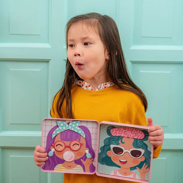 Funny Face Magnetic Travel Tin