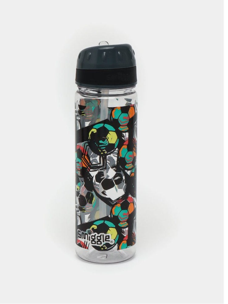 Smiggle Football Design Water Bottle - 650ml