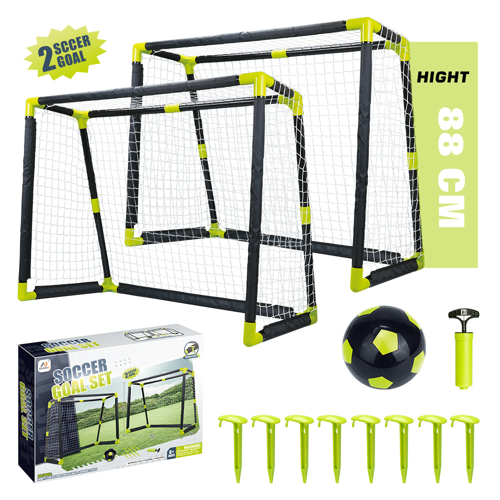 Football Net Soccer Goal Posts - 2 Pcs