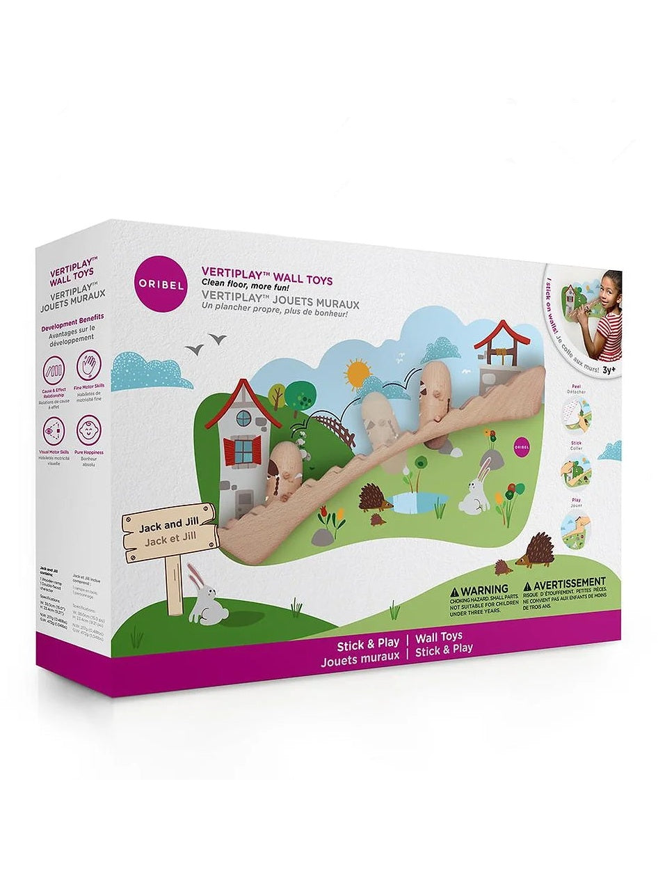 Oribel VertiPlay Wall Toy: Jack & Jill