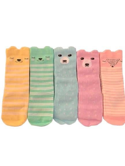 Baby Toddler Grip Tube Socks Anti-Skid - 0-12 months - (5 colors available)