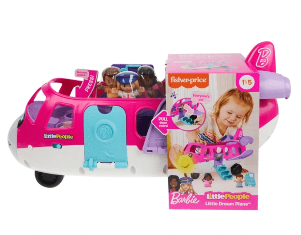 Fisher-Price Little People Barbie Dream Plane