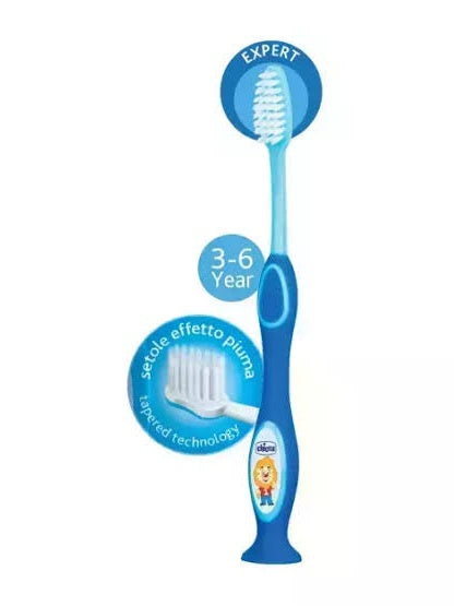 Chicco Baby Toothbrush with Cover (4 colors available)