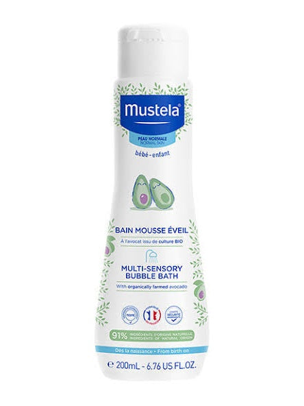 Mustela Multi-Sensory Bubble Bath - 200ml