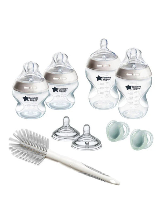 Tommee Tippee Natural Start Anti-Colic Newborn Starter Set BPA Free - White