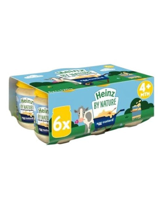 Heinz Pudding - Pack of 6 - Available in 3 Flavors 6 Months+ - 120g