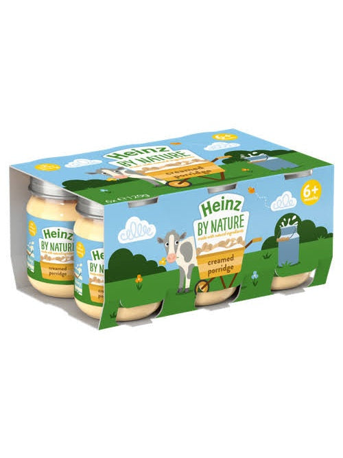 Heinz Pudding - Pack of 6 - Available in 3 Flavors 6 Months+ - 120g