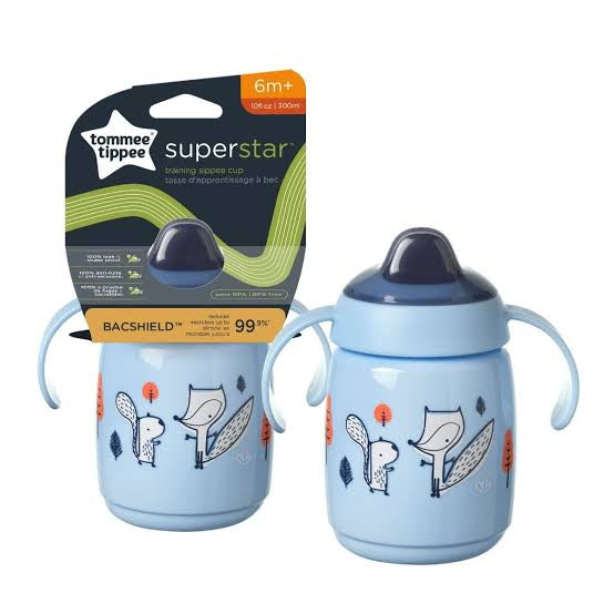 Tommee Tippee Superstar Trainer Sippee Cup 300ml 6m+ (3 colors available)