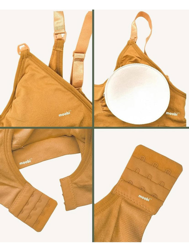 Candy Floss Nursing Bra - Black (Available in 4 Sizes)