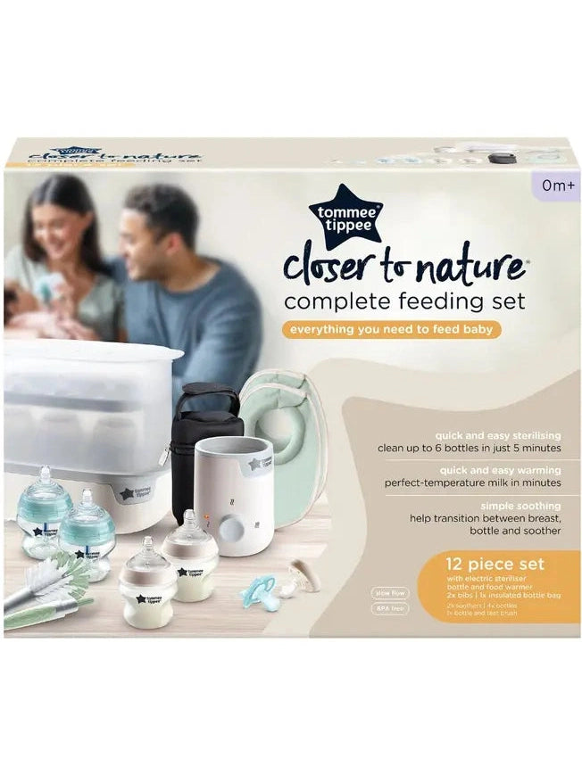 Tommee Tippee Closer To Nature Complete Feeding Kit - White