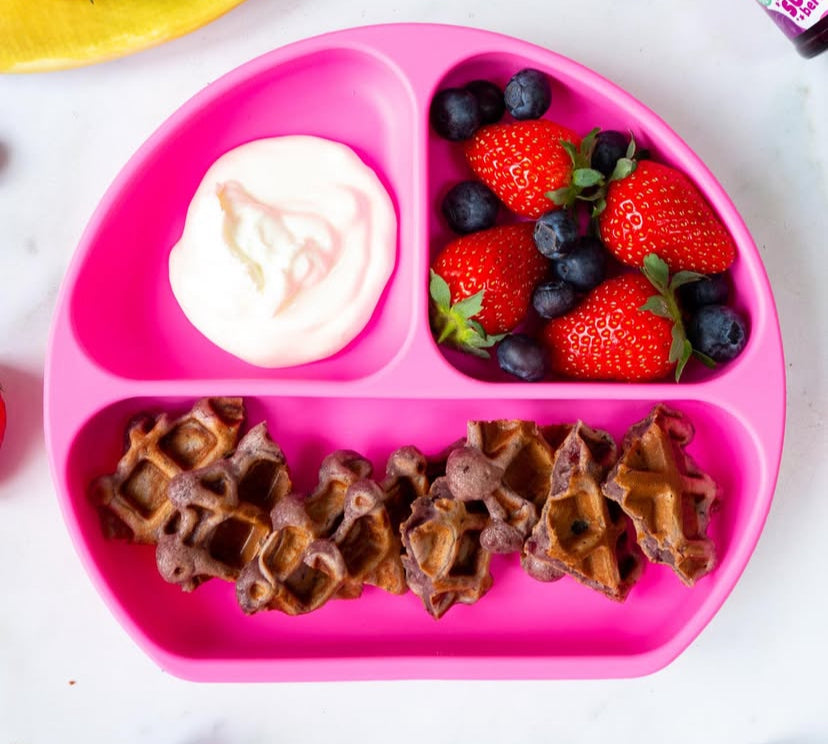 Moobi Silicone Suction Plate with Cover (3 colors available)