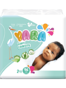 Yara Diaper Size 2 Mini Jumbo 3-6kg (96 pack)
