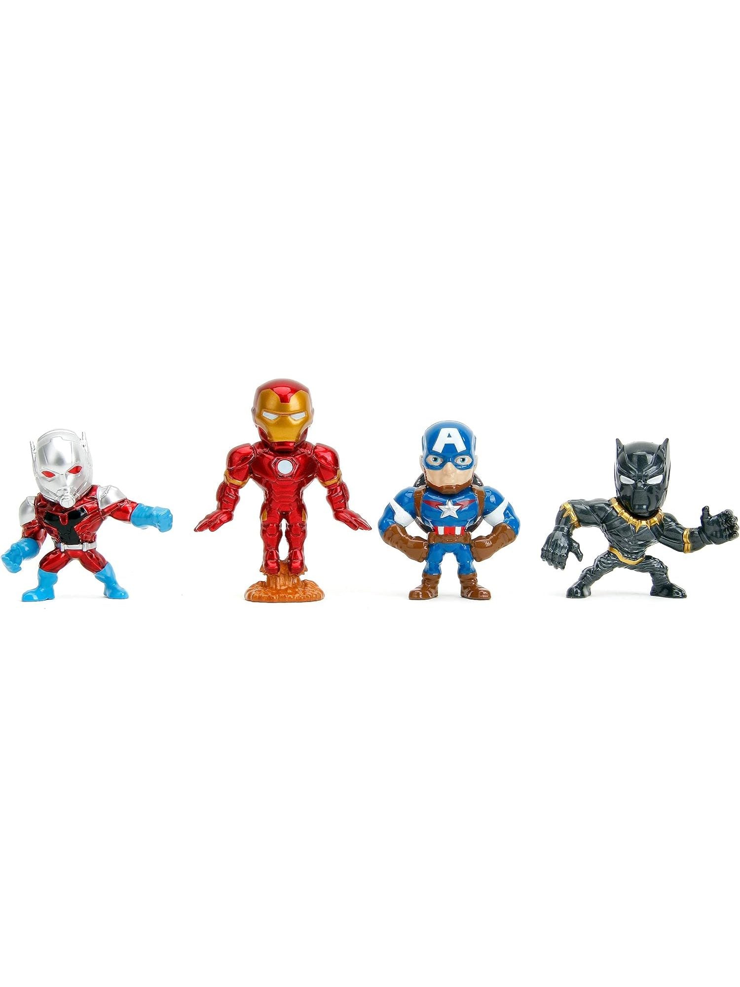 Marvel Avengers 4-Pack Die-Cast Collectible Figures for Kids
