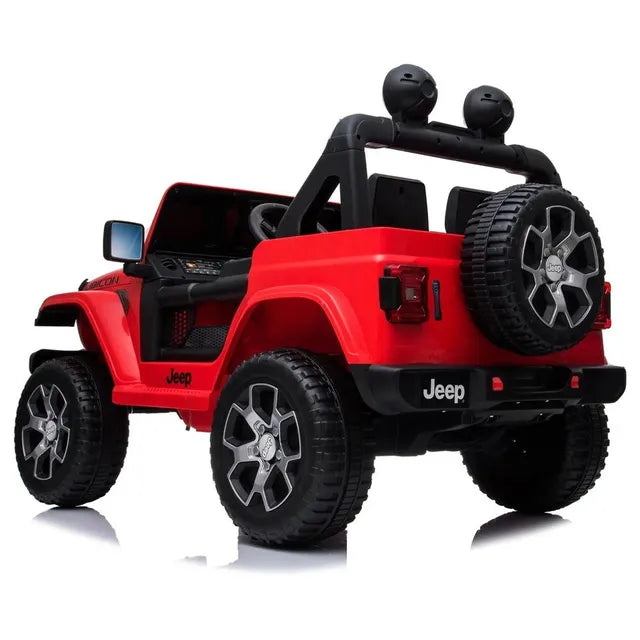 Wrangler Rubicon Licensed Kids Ride-On Jeep - 12V (Available in 3 different colors)