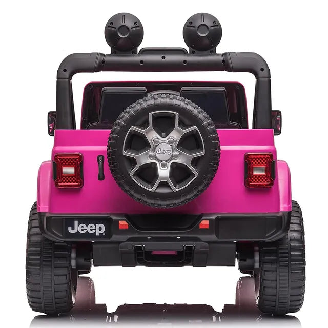 Wrangler Rubicon Licensed Kids Ride-On Jeep - 12V (Available in 3 different colors)