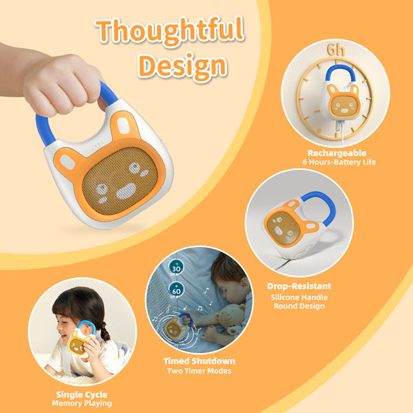 Alilo Pocket Bunny – Portable Kids Music Player & Storytelling Toy