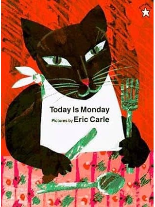 Today Is Monday - Eric Carle (Paperback)