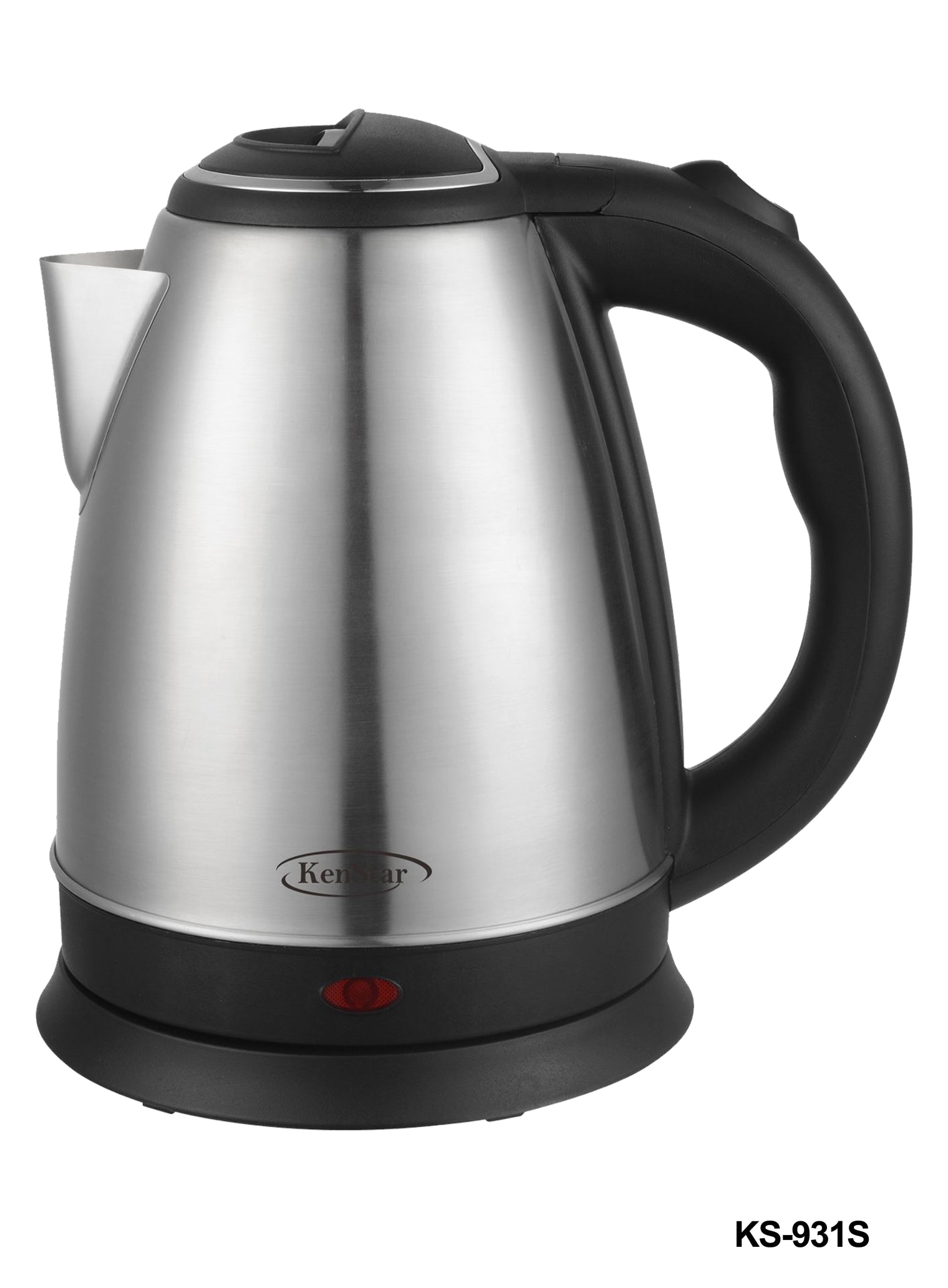 Kenstar 2.0L Electric Kettle , 1500W, Stainless Steel, High Speed Boiling, Safety Lock Lid,Cordless Body