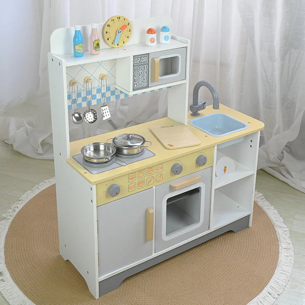 Kitchen Pretend Play Set for Kids- Ceramic
