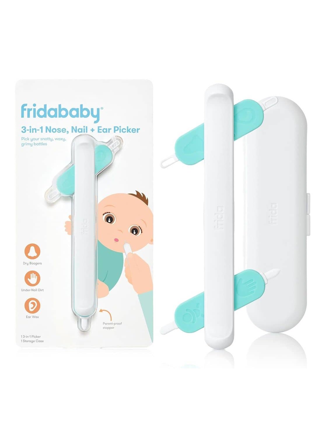 Frida Baby 3-in-1 Nose, Nail plus Ear Picker