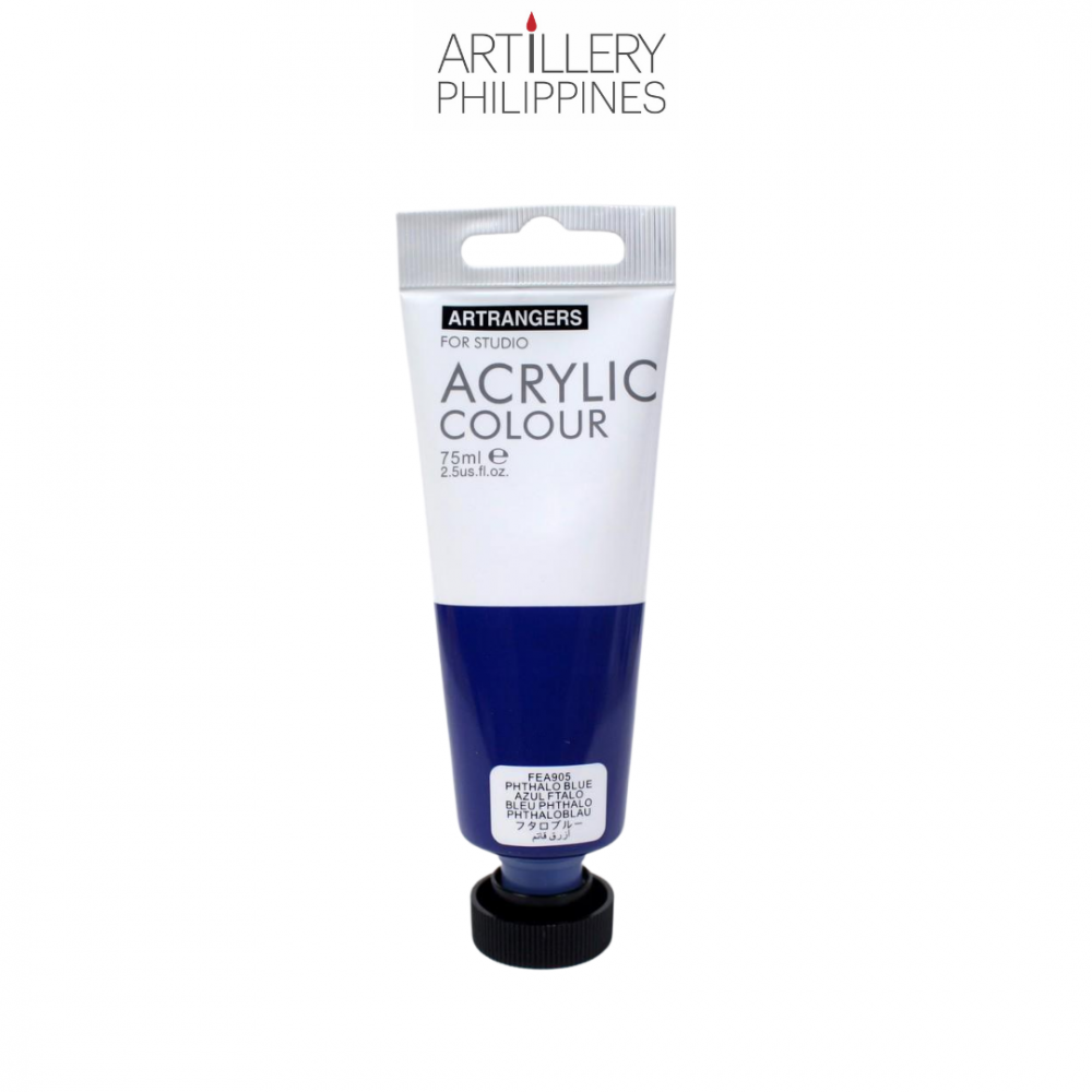75ml Acrylic Paint in single tube (10 colors available)