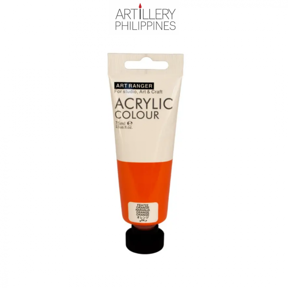 75ml Acrylic Paint in single tube (10 colors available)